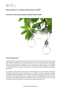 How-Green-Is-A-Green-Electricity-Tariff