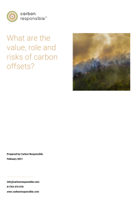 The-Role-Value-and-Risks-of-Carbon-Offsets